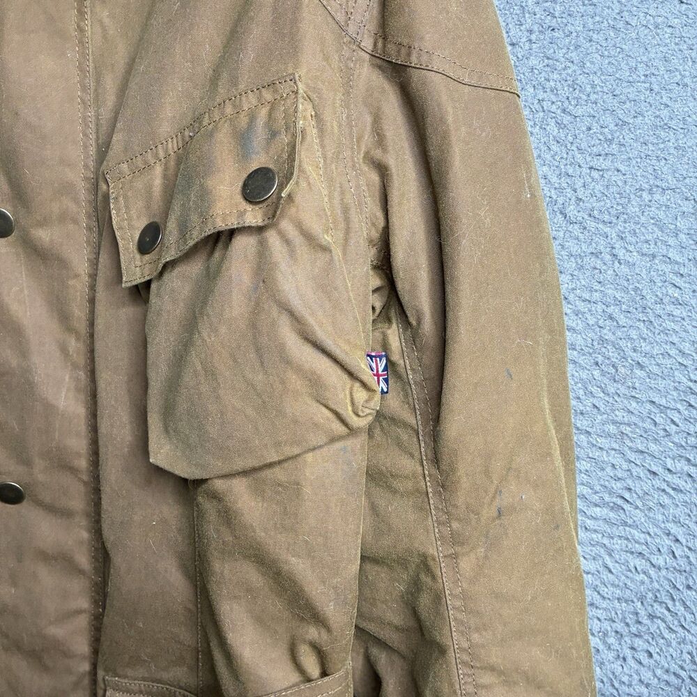 Vintage Richa Bonneville Motorcycles Waxed Jacket Men’s Medium Millerain Co - Picture 11 of 16